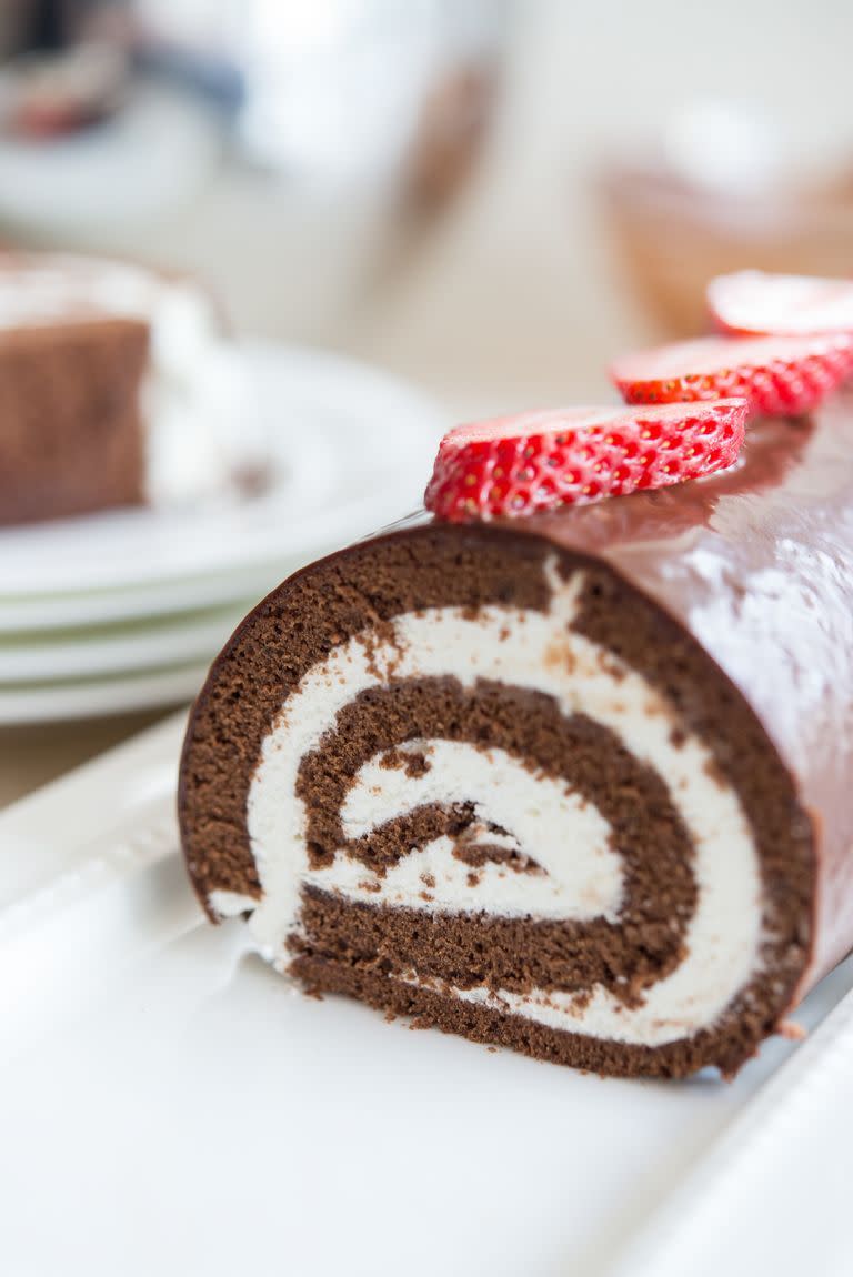 Chocolate Swiss Roll