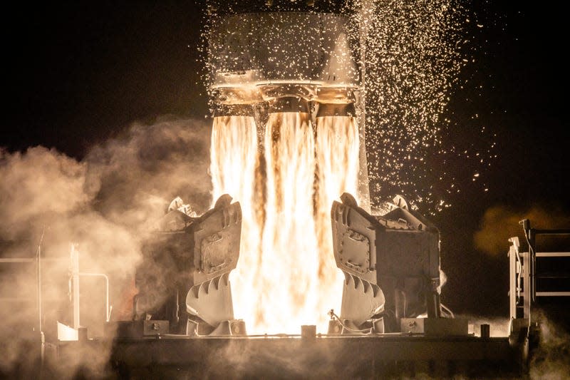 Launch of a Firefly rocket.Image: Firefly Aerospace
