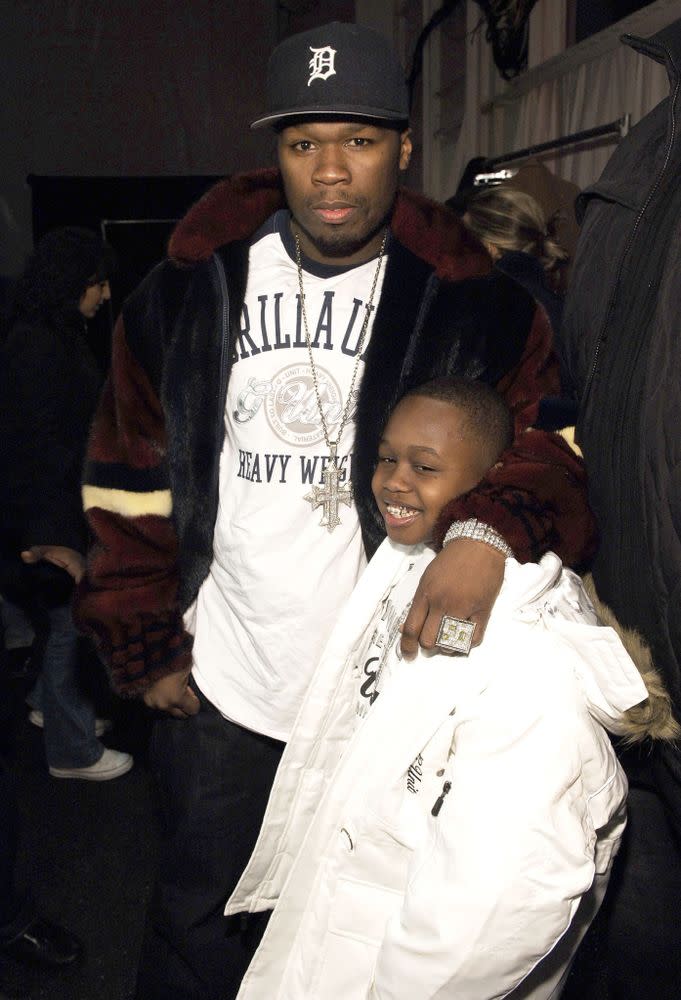 50 Cent and Marquise Jackson