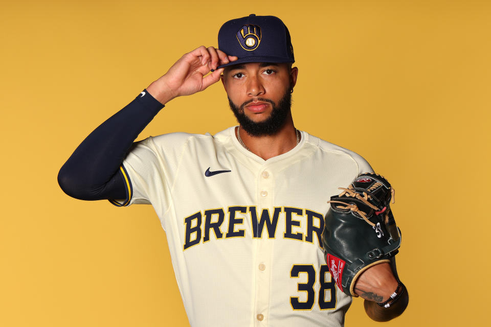 Devin Williams。(MLB Photo by Michael Reaves/Getty Images)