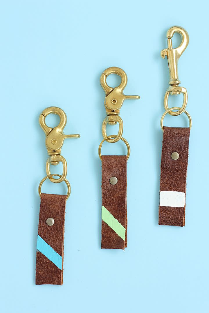 Leather Keychain