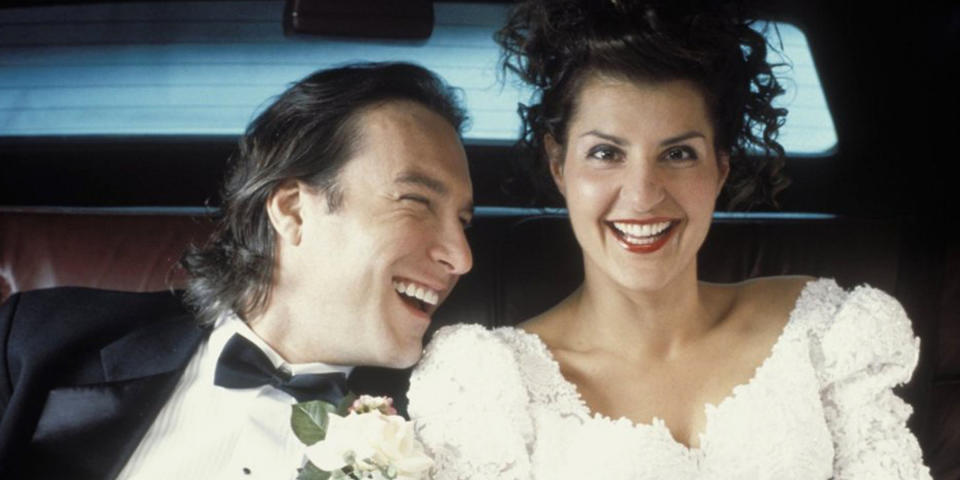 John Corbett and Nia Vardalos starred in the 2002 hit that is still the highest-grossing rom-com in North America. (Alamy)