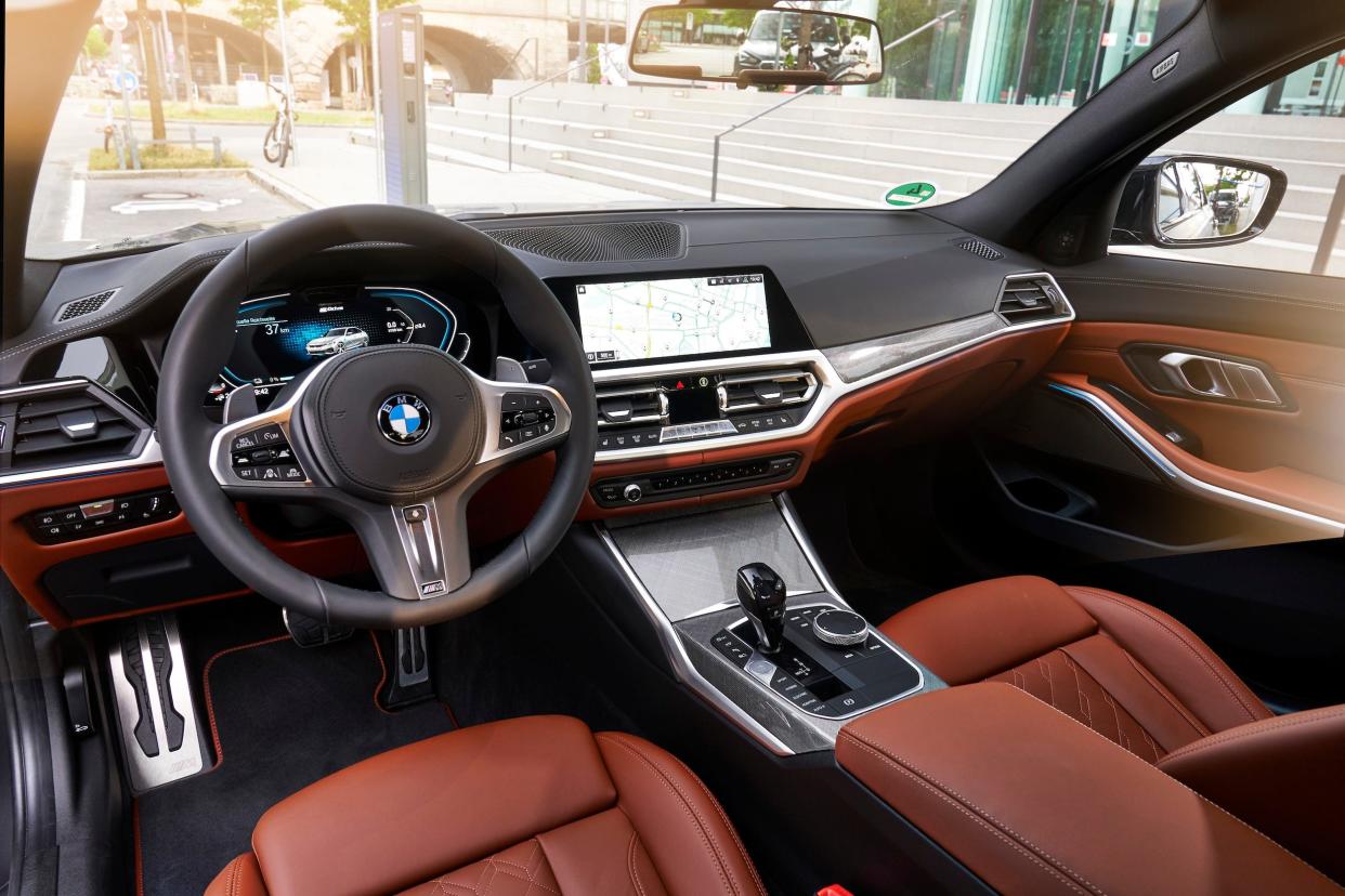 The 2021 BMW 330e sedan.