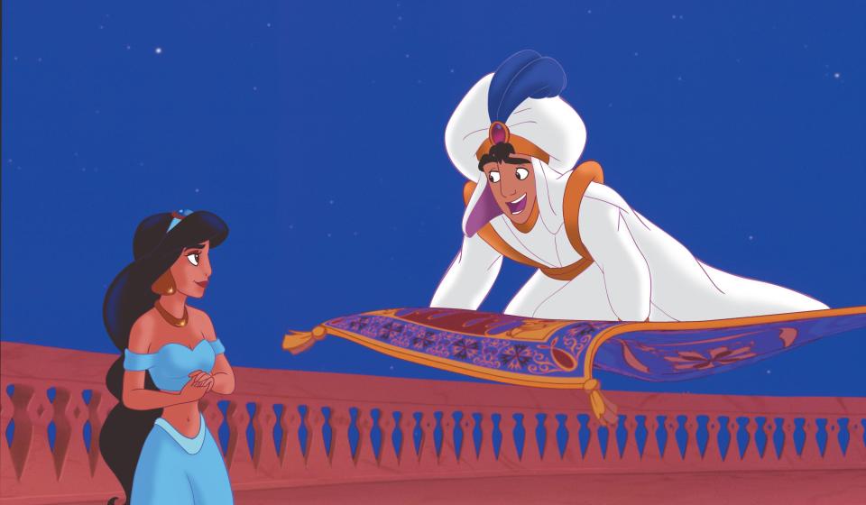 Aladdin jasmine carpet ride