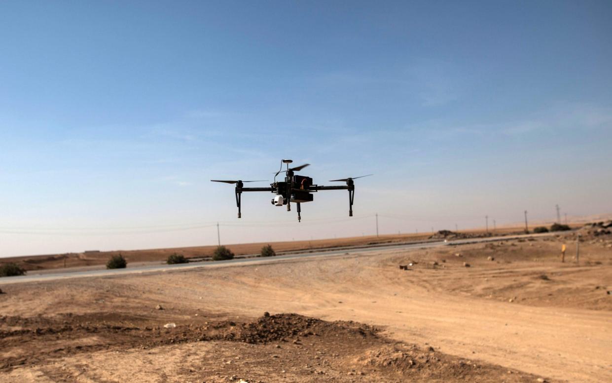 Drones are increasingly being used in warfare - AFP