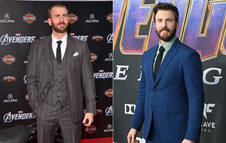 Chris Evans – Captain America/Steve Rogers