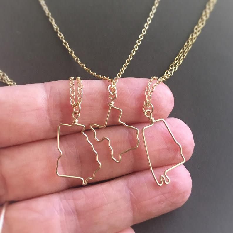 Home State Necklace