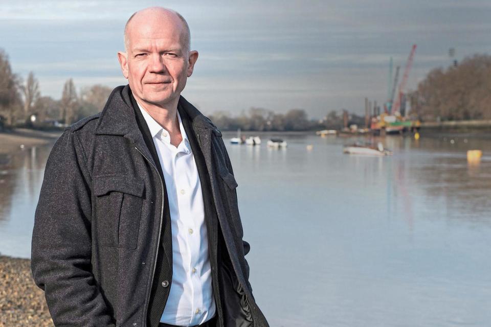 William Hague, former foreign secretary and a former leader of the Conservative Party, pictured in Putney: Lucy Young