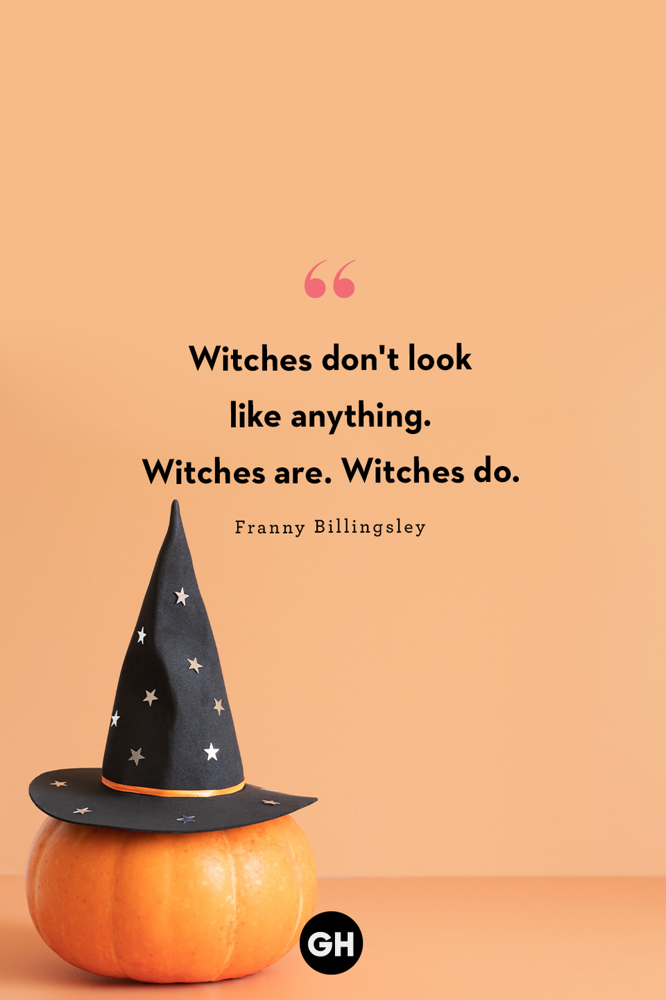 <p>"Witches don't look like anything. Witches are. Witches do."</p>