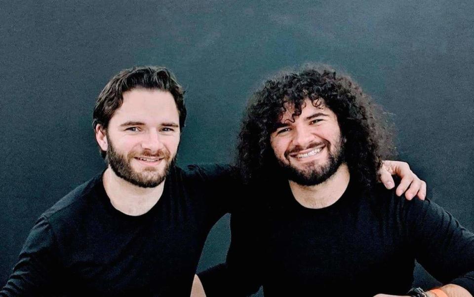 The Kashmanian Brothers will play classic rock and country songs at the Ocn Blu Beach Bar & Grille's closing party in Rehoboth Beach at 5 p.m. on Saturday, Dec. 11.