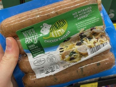 aldi never any chicken sausage