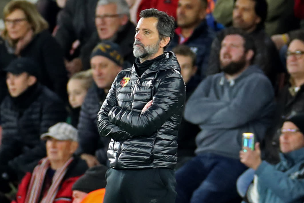 a beleaguered Watford head coach Marco Silva during the Premier League match between Southampton and Watford at St Mary's Stadium, Southampton on Saturday 30th November 2019. (Photo by Jon Bromley/MI News/NurPhoto via Getty Images)