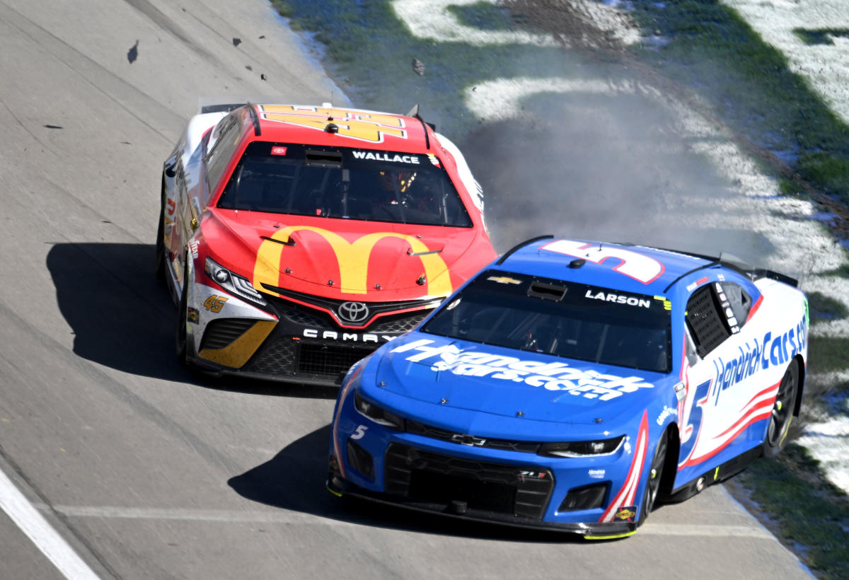 Kyle Busch Slams Hamlin For Wrecking NASCAR Chevy At Pocono