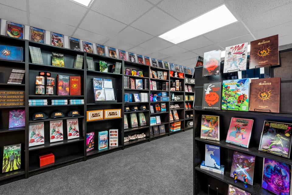 Scout Comics's new headquarters opened recently at 10231 Metro Parkway, Suite 100, in Fort Myers.