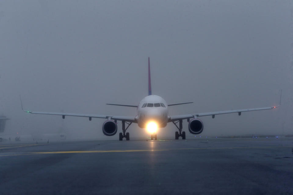 Wizzair’s hand luggage allowance is far smaller than most budget airlines’. (REUTERS/Ints Kalnins)