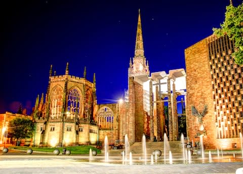 The roofless ruins of Coventry Cathedral - Credit: jczarniak - Fotolia