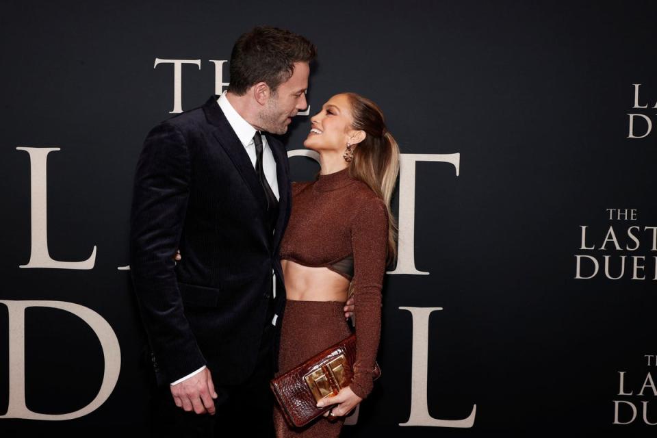 Jennifer Lopez and Ben Affleck will reportedly throw a wedding party at his Georgia estate (Getty Images)