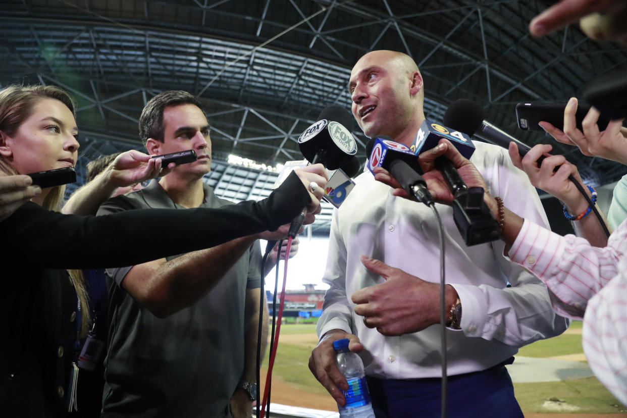 Derek Jeter says don't focus on wins and losses.