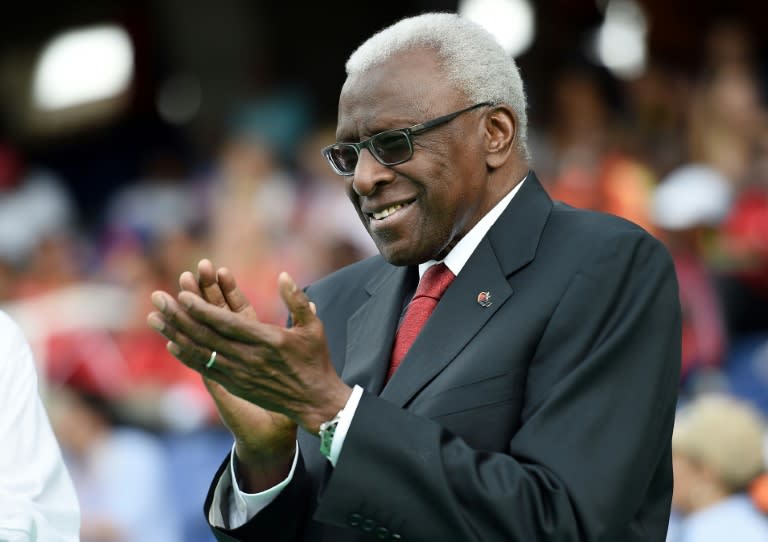 IAAF president Lamine Diack told an IOC meeting that the world body would answer the doping allegations