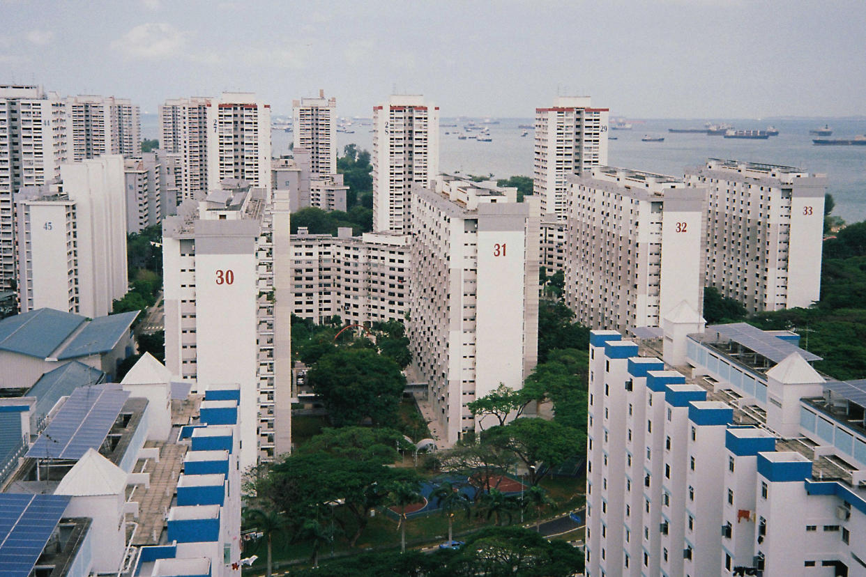 A HDB estate in Marine Parade. More than 60 per cent of respondents in the Institute of Policy Studies survey said that ideally, less than 20 per cent of people in their vicinity would be immigrants. (Yahoo News Singapore file photo)