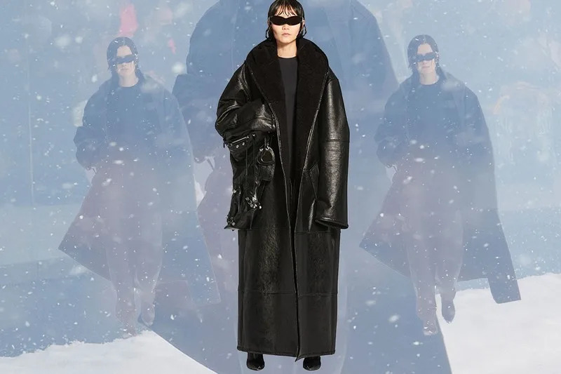 Balenciaga's New Coat Proves That Real Leather is Dead | BountyCanarias