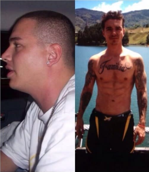 “Yo llegué a pesar 125 kilos (280 libras) y sufrí de sobrepeso un tiempo atrás”, confesó el colombiano