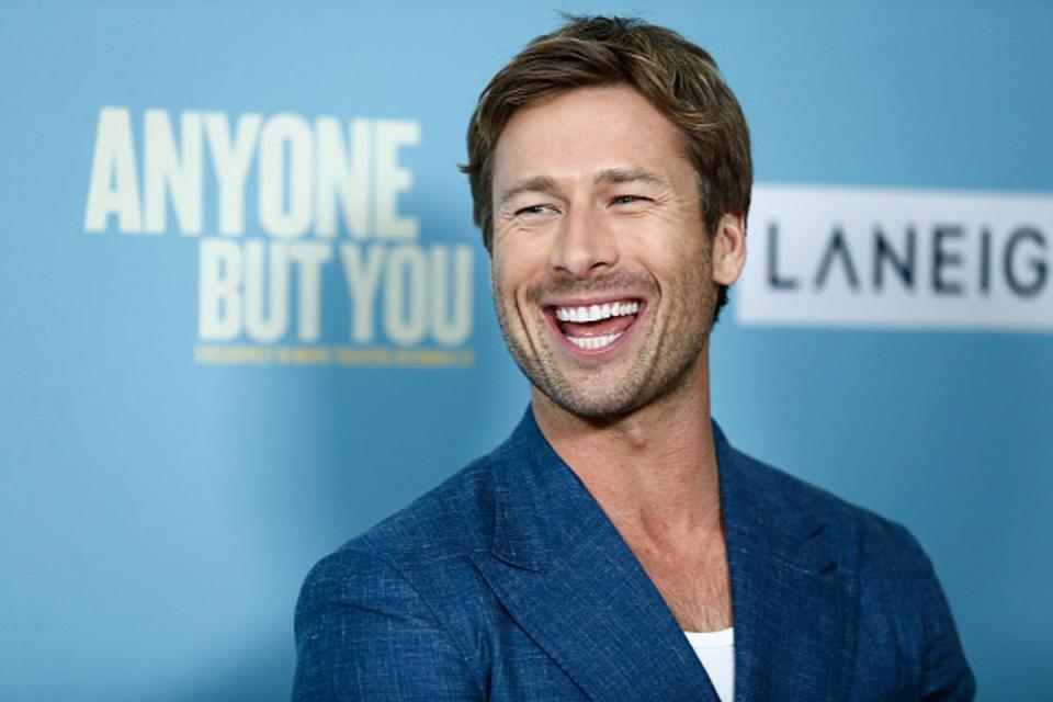 Glen Powell at the New York premiere for ‘Anyone But You’ in December 2023 (WireImage)