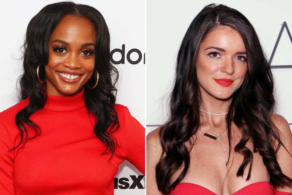 <b>“I can’t say. I promised I wouldn’t say. But it was enough for me to not want to be friends with her anymore. ... And I never will be.”</b> — Rachel Lindsay, <a href="https://people.com/tv/rachel-lindsay-will-never-be-friends-raven-gates-again/" rel="nofollow noopener" target="_blank" data-ylk="slk:cryptically revealing;elm:context_link;itc:0;sec:content-canvas" class="link ">cryptically revealing</a> that she’s cut ties with former <i>Bachelor</i> Nation BFF Raven Gates, in response to a fan’s question about the reason for their fall out on <i>Watch What Happens Live with Andy Cohen </i>