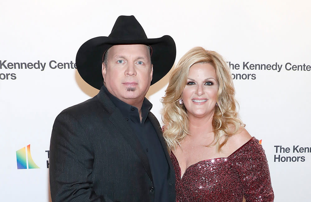 Garth Brooks thinks marriage is both a blessing and  a curse credit:Bang Showbiz