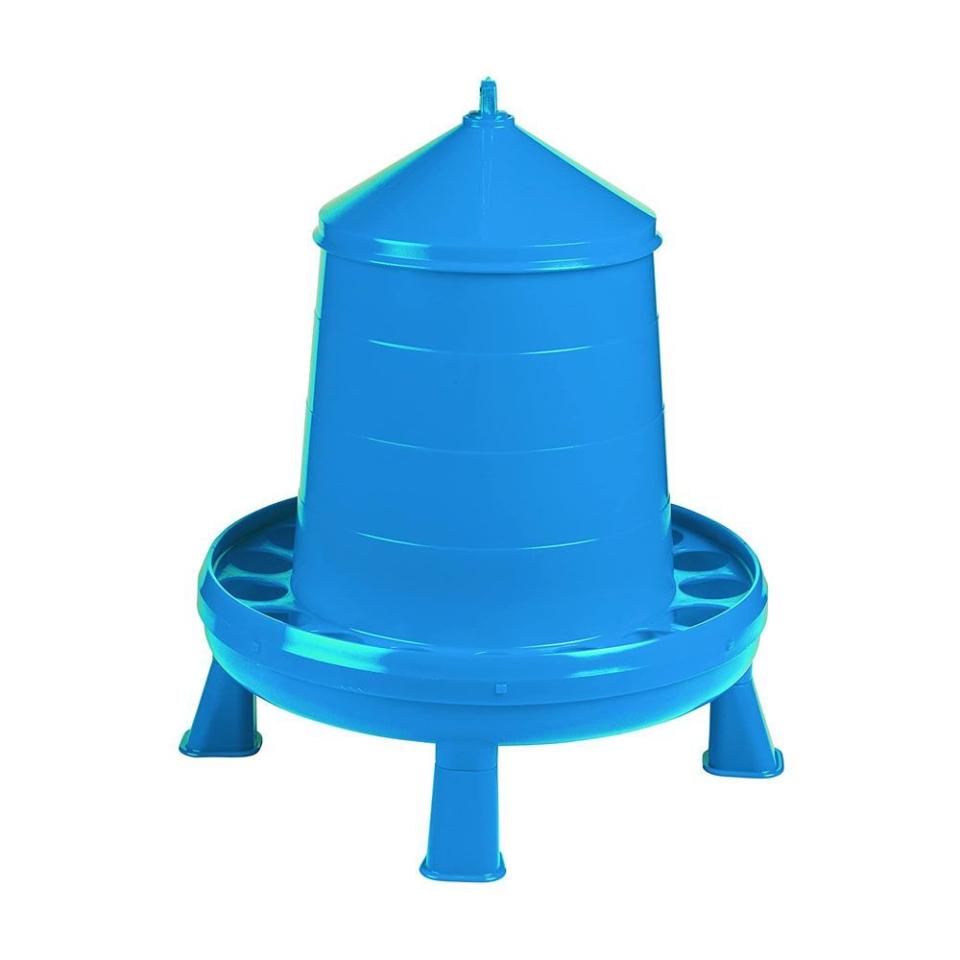 9) Double-Tuf Poultry Feeder with Legs