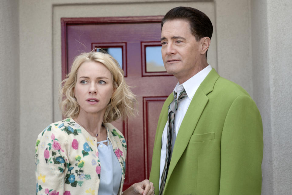 Naomi Watts as Janey-E Jones and Kyle MacLachlan as Doug Jones in “Twin Peaks: The Return.” (Photo: Suzanne Tenner/Showtime)