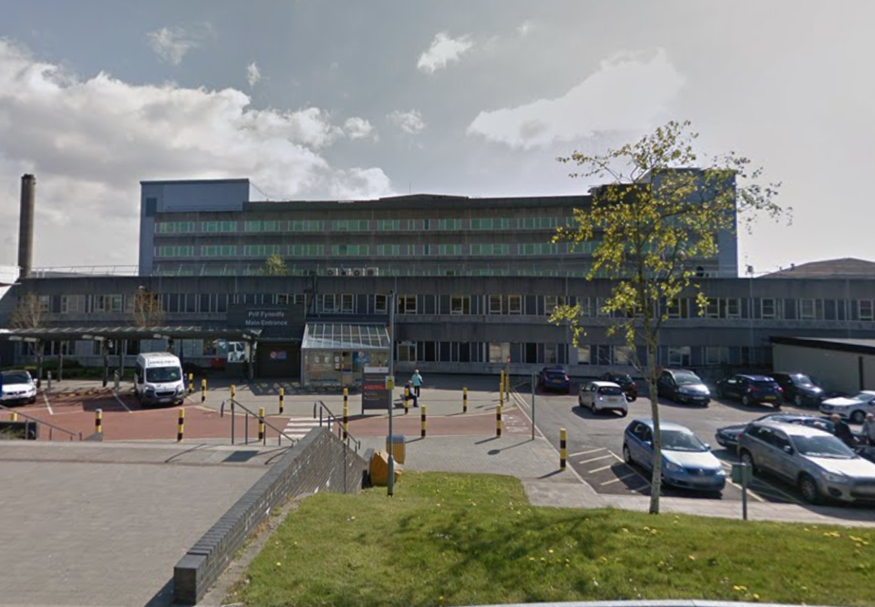 The Prince Charles Hospital in Merthyr Tydfil is unable to use its night-time heliport. (Google)