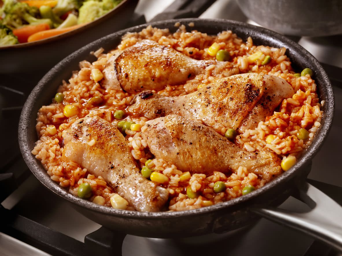 spanish chicken and rice