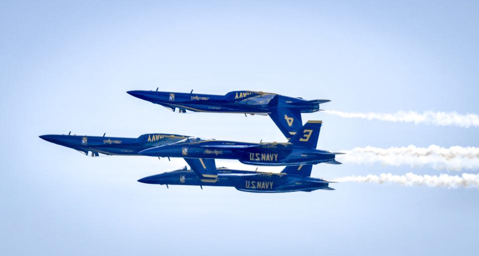 Blue Angels 2023 practice schedule in Pensacola announced Yahoo Sports