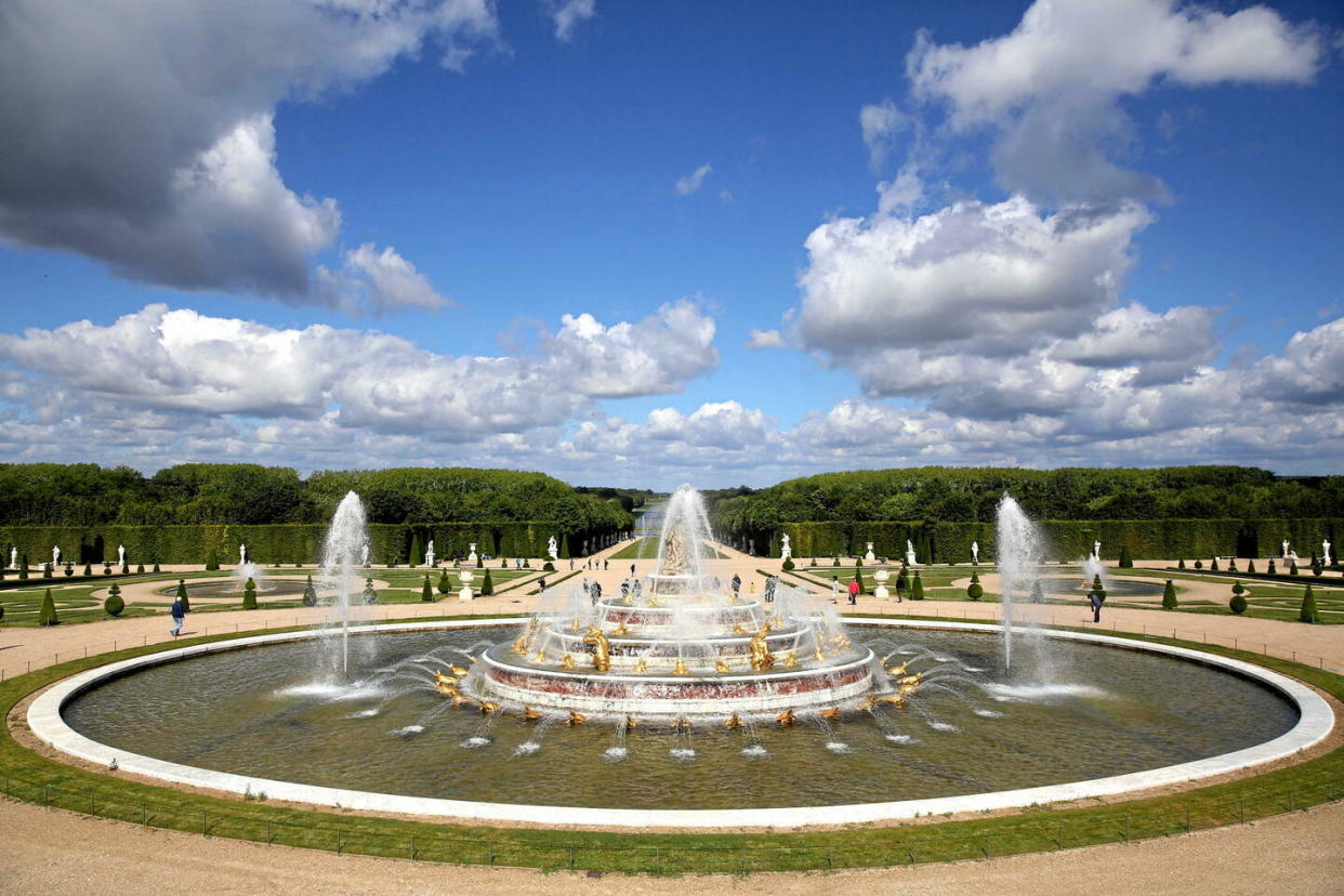 Des prisonniers pourront déjeuner dans le parc du château de Versailles le 27 juin 2024.  - Credit:Xinhua/ABACA