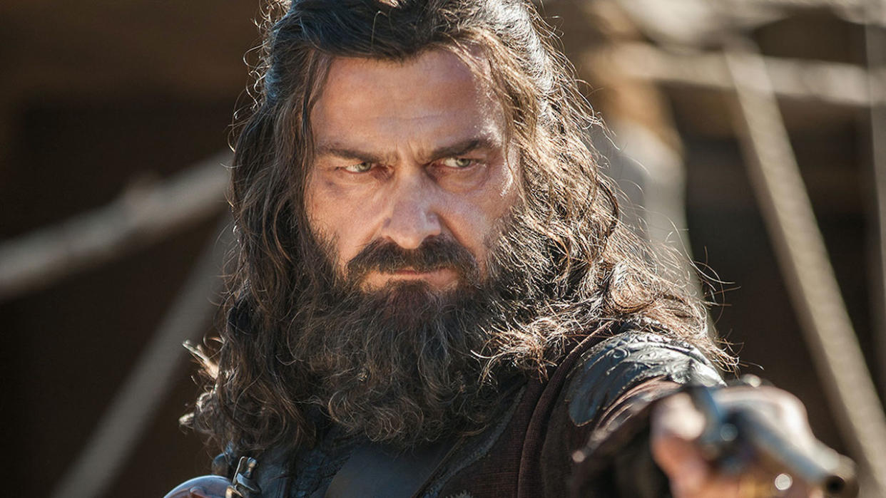  Ray Stevenson as Blackbeard in Starz's Black Sails 