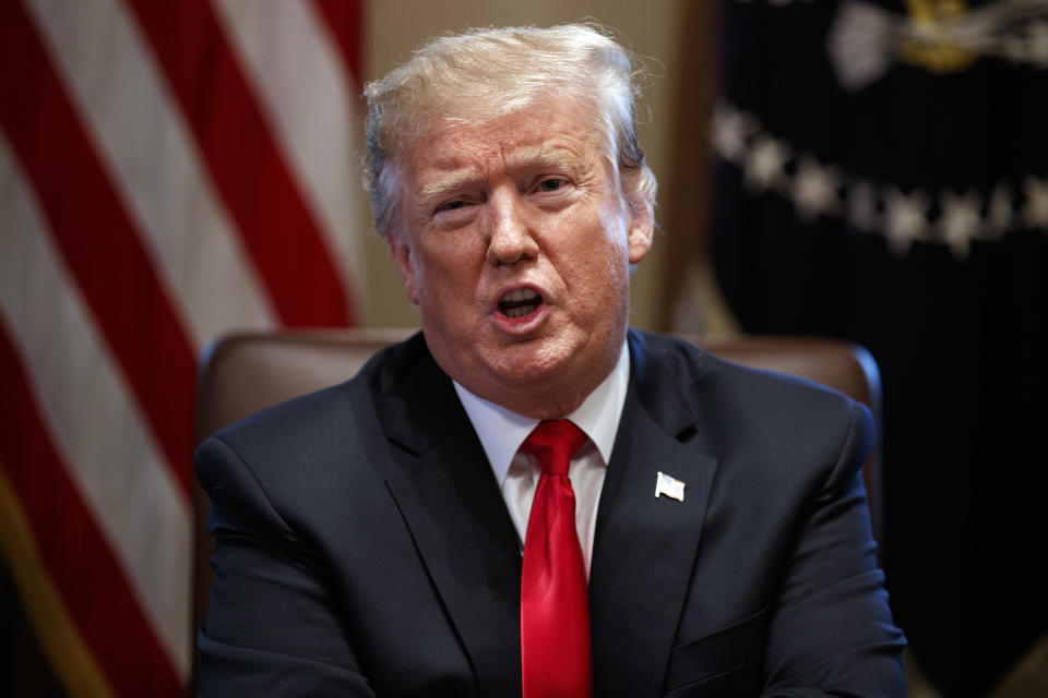 President Donald Trump has taken to calling any efforts by Democrats to investigate his administration "Presidential Harassment." (Photo: ASSOCIATED PRESS)