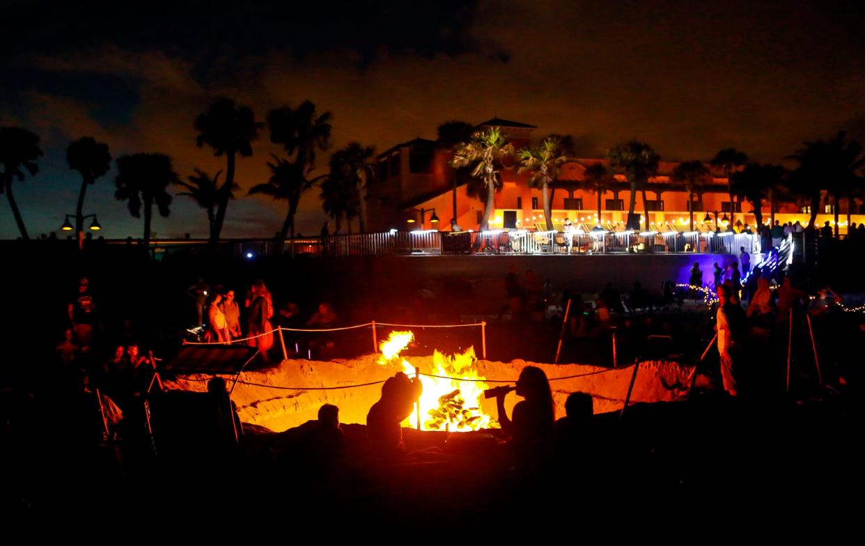 The Lake Worth Beach Bonfire is always a hot spot.