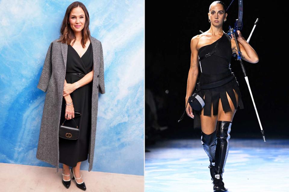 Jennifer Garner Has Priceless Reaction to the Runway Archer at Dior Paris Show (You Have to See Her Face!)