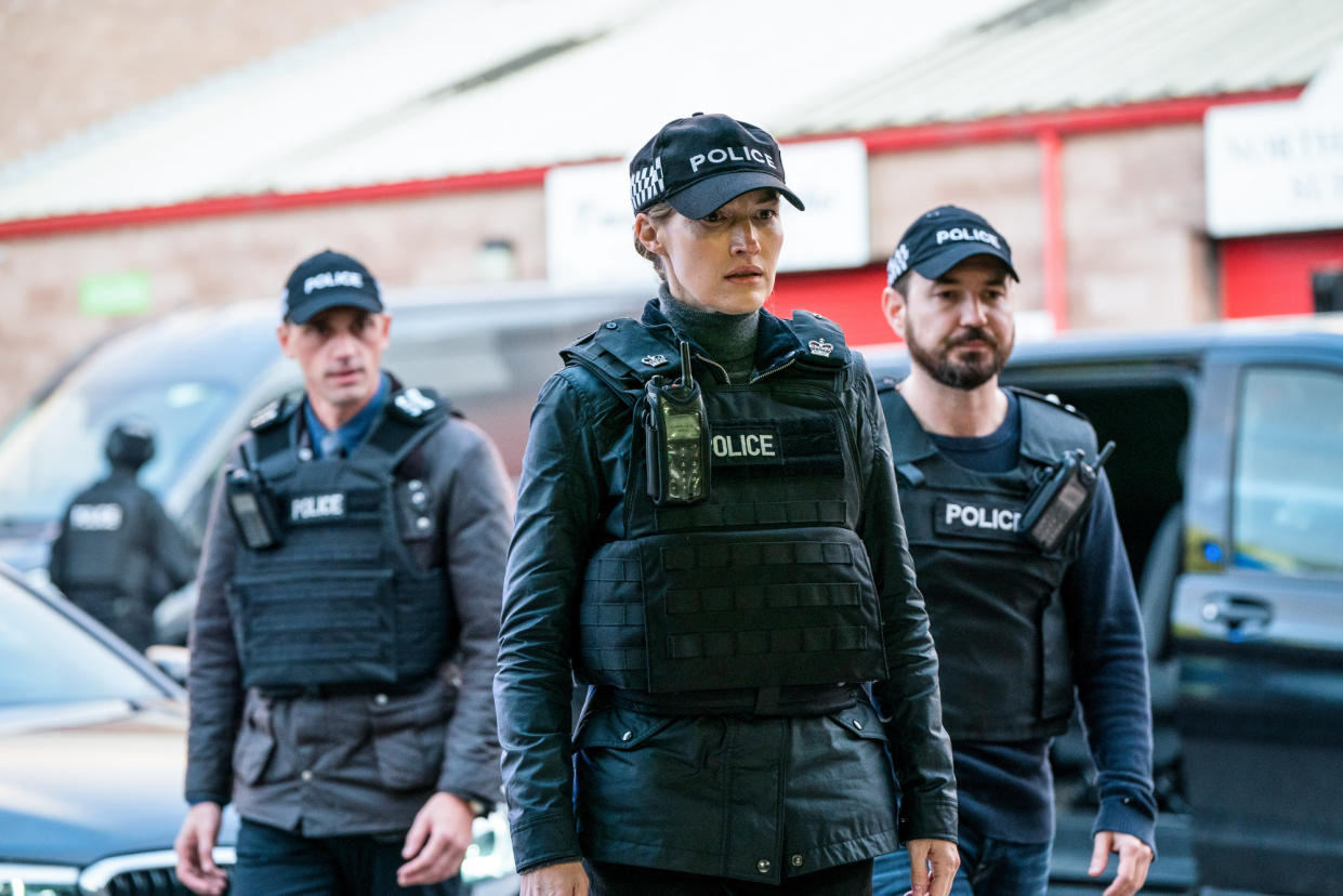 Kelly Macdonald was the main guest star of series six of 'Line of Duty'. (Steffan Hill/World Productions/BBC)