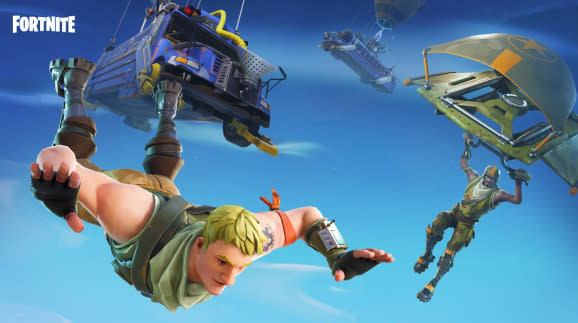 Look out below. Here comes Fortnite on Android.