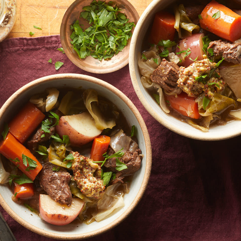 Slow-Cooker "Corned Beef" & Cabbage