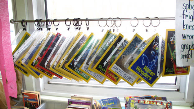 A Hanging Magazine Rack