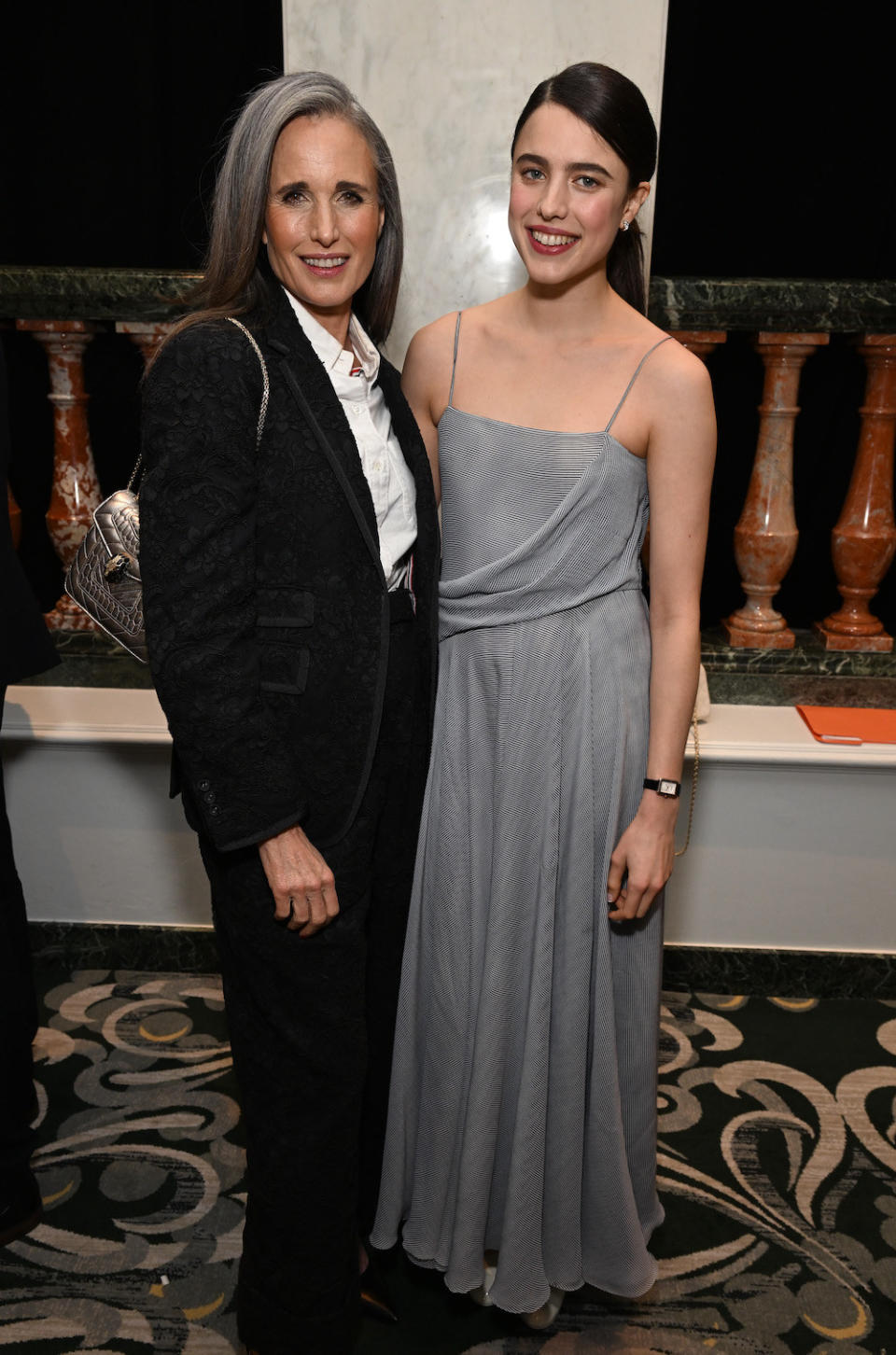 Andie MacDowell and Margaret Qualley