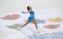 Figure Skating - ISU World Championships 2017 - Ladies Short Program - Helsinki, Finland - 29/3/17 - Evgenia Medvedeva of Russia competes. REUTERS/Grigory Dukor