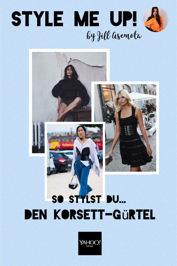 So stylst du den Korsett-Gürtel (Bild: Jill Asemota)