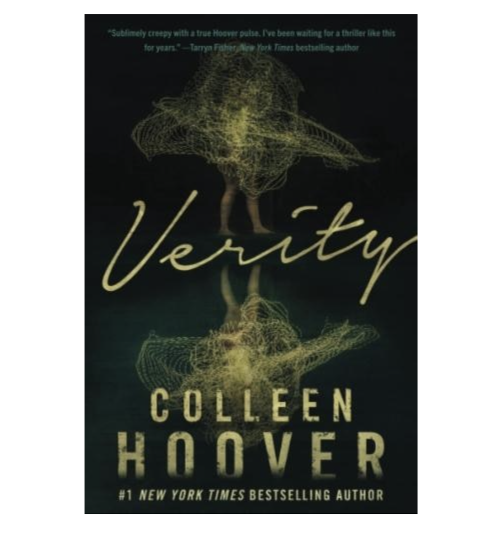 Verity by Colleen Hoover (photo via Indigo)