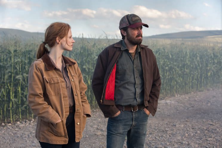 Haben Murphy und Tom eine Chance, auf der erde zu überleben? Jessica Chastain und Casey Affleck in 