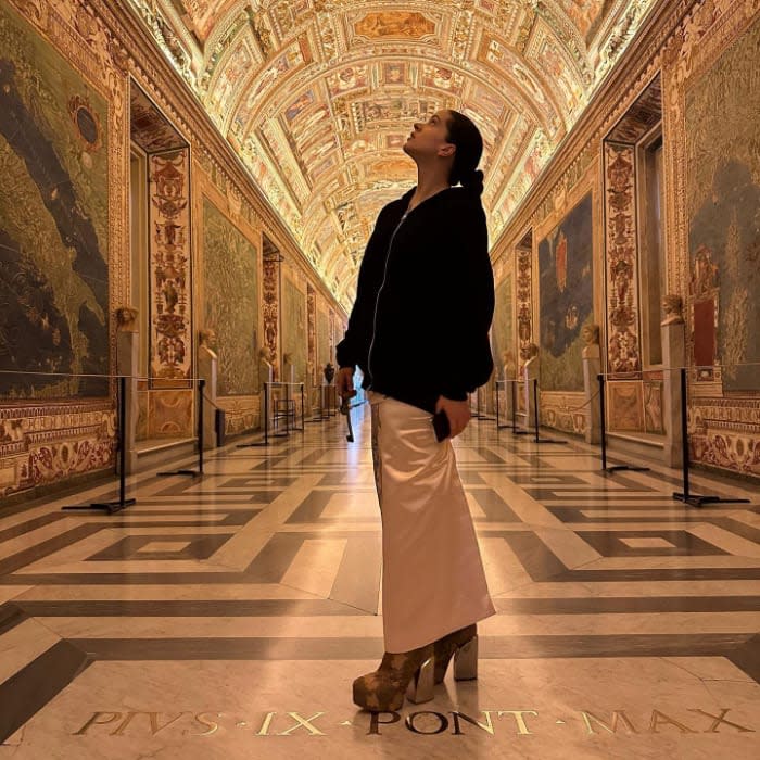 Rosalía en el Vaticano