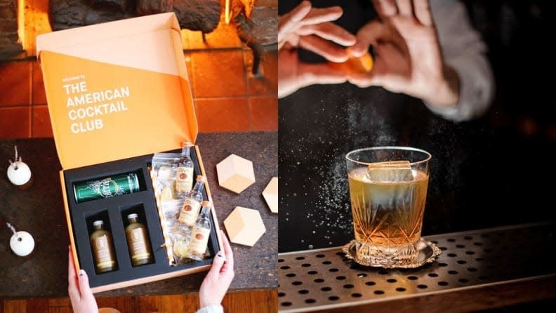 This cocktail subscription lets you make your own drink right away.